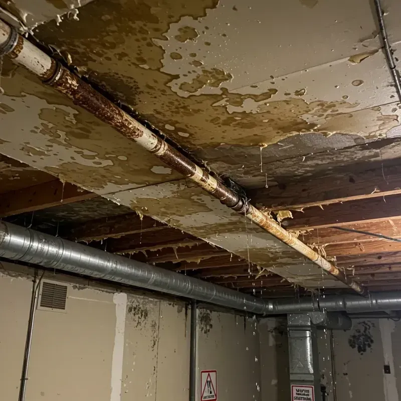 Ceiling Water Damage Repair in Coventry Lake, CT